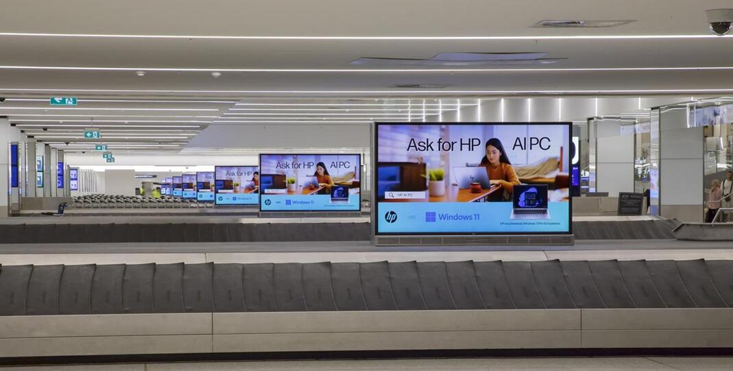 悉尼機(jī)場(chǎng)廣告